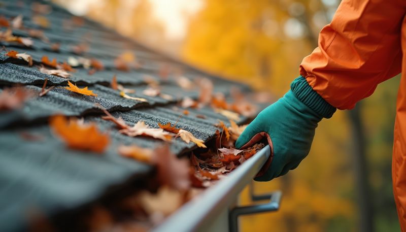 Preparing Gutter Covers for Fall Leaf Fall